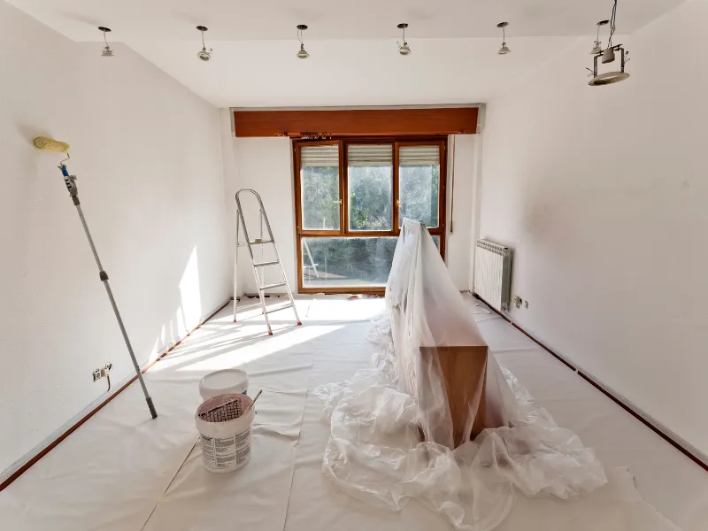 renovation interieure quelaines saint gault